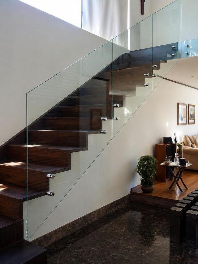 Barandal de Vidrio – Escalera Interior