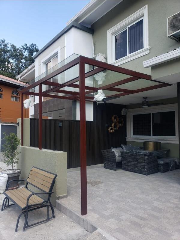 Techo de vidrio instalado por CoverGlass HN en Honduras
